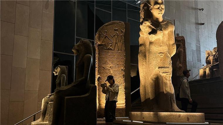 Großes Ägyptisches Museum wird später eröffnet Das Große Ägyptische Museum ist schon im Probebetrieb, doch die große offizielle Eröffnung steht noch aus. (Archivbild)