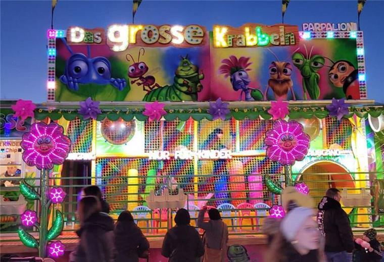 Bremerhaven-Power! Frühjahrsmarkt kommt mit neuen Attraktionen „Das große Krabbeln“ - hier finden Kinder ihren Spaß.