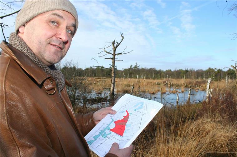 Bokeler Moor: In 300 Jahren ist das Biotop wieder hergestellt Das Große Moor in Bokel kennt Ulrich Kraus wie seine eigene Westentasche.