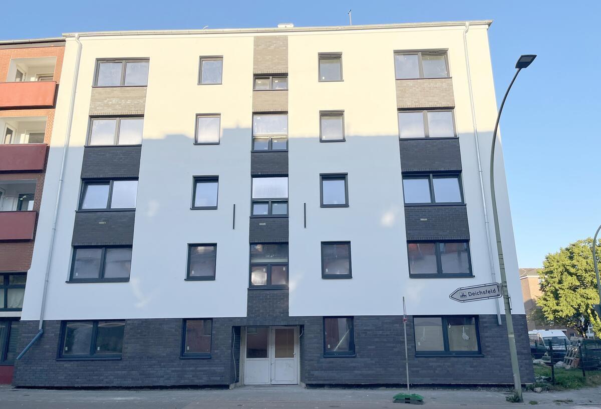 Nordsee Bau und Kastrati bieten Wohnungen mit geringen Nebenkosten Haus in der Weserstraße