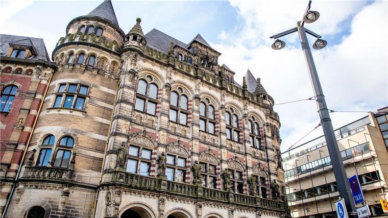 Das historische Gebäude des Bremer Landgerichts.
