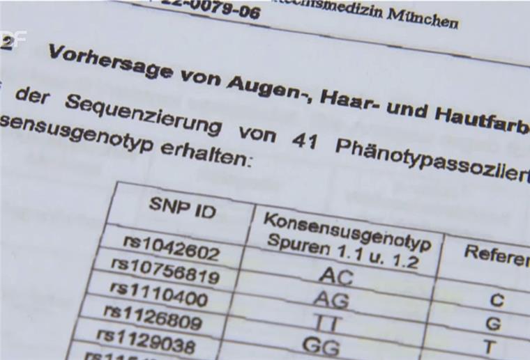Prostituiertenmorde: So sieht der Täter aus Das Institut für Rechtsmedizin in München hat eine ganz neue DNA-Analyse entwickelt. Jetzt kann man genaue Aussagen über das Aussehen des mutmaßlichen Täters treffen.