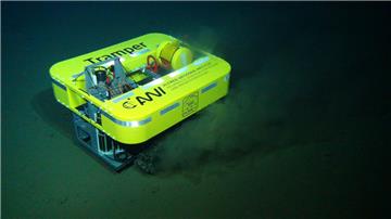 Das ist der "Tramper", ein Roboter, der ein Jahr land den Meeresboden der Tiefsee bei Spitzbergen untersucht