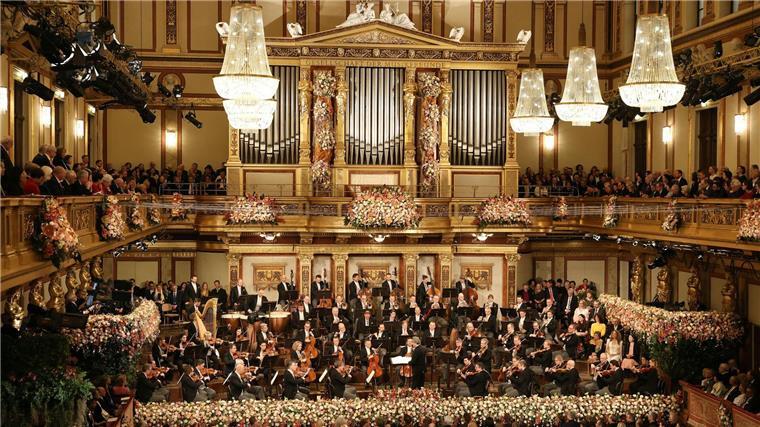Neujahrskonzert als Verneigung vor „Walzerkönig“ Strauss Das Konzert im Goldenen Saal des Wiener Musikvereins steht ganz im Zeichen von Johann Strauss. (Foto: Handout)