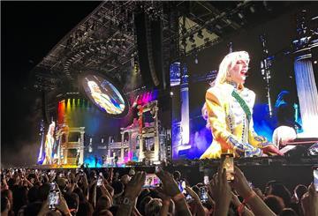 Das Konzert in Rio war als das größte in Gagas Karriere angekündigt worden. (Archivbild)