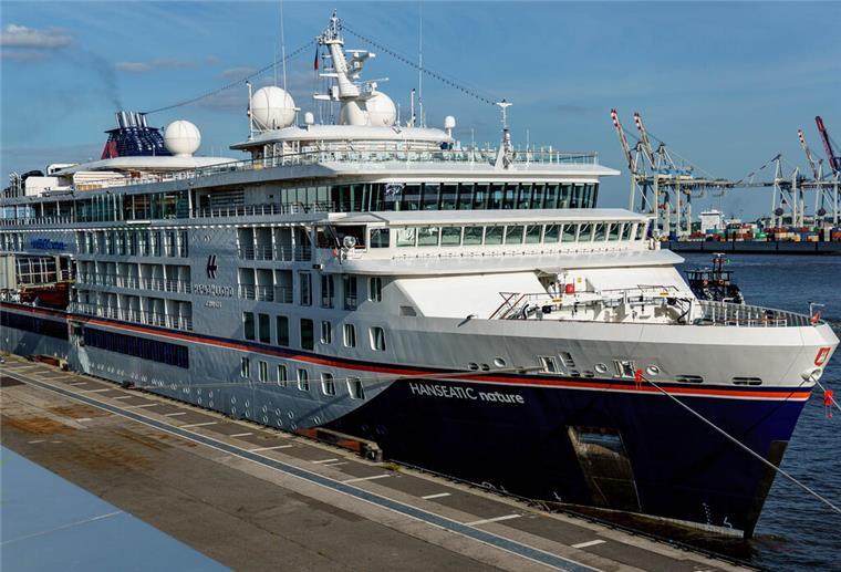 Längerer Stopp in Bremerhaven: Es ist echt exklusiv auf der „Hanseatic nature“ Das Kreuzfahrtschiff „Hanseatic nature“ (hier eine Archivaufnahme) bleibt vorerst in Bremerhaven