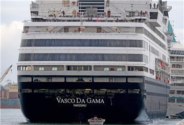 Das Kreuzfahrtschiff „Vasco da Gama“