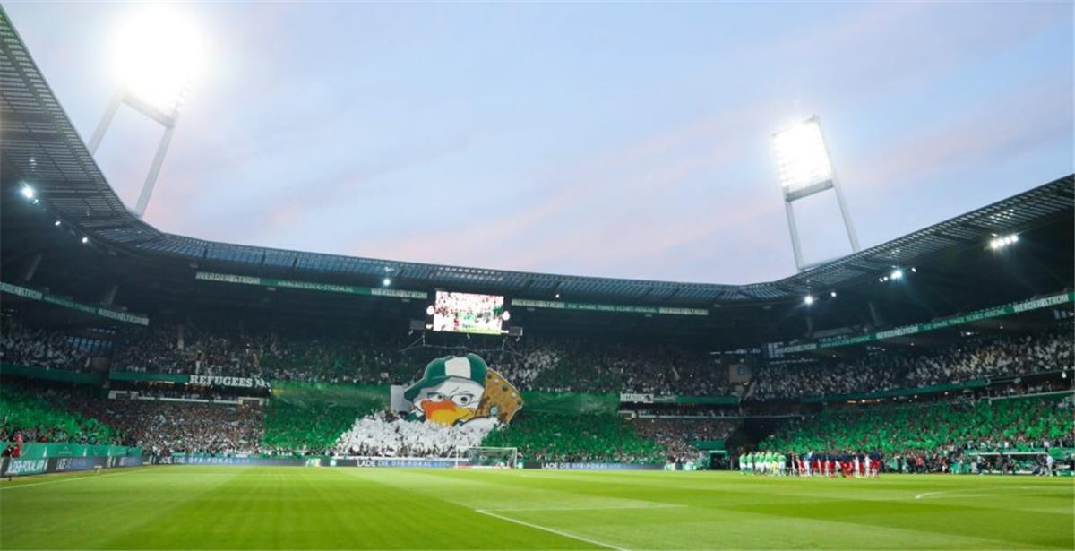 Das letzte DFB-Pokalspiel, das im Weserstadion stattfand, war das Halbfinale zwischen Werder und Bayern München.