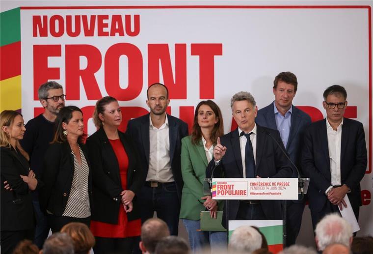 Macron gegen Regierung von Linksbündnis - neue Gespräche Das Linksbündnis will geschlossen agieren (Archivbild).