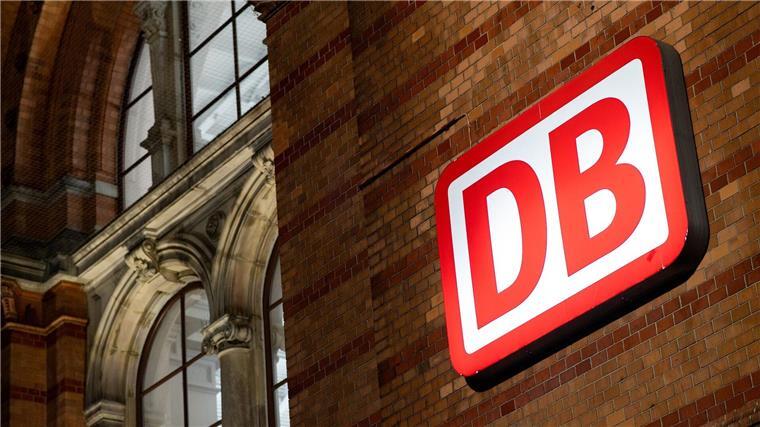 Das Logo der Deutschen Bahn (DB).