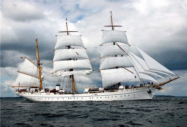 Drama um „Gorch Fock“ soll dieses Jahr beendet sein Die "Gorch Fock" unter Segel.