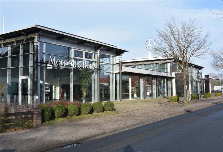 Das Foto zeigt das Autohaus in Sittensen