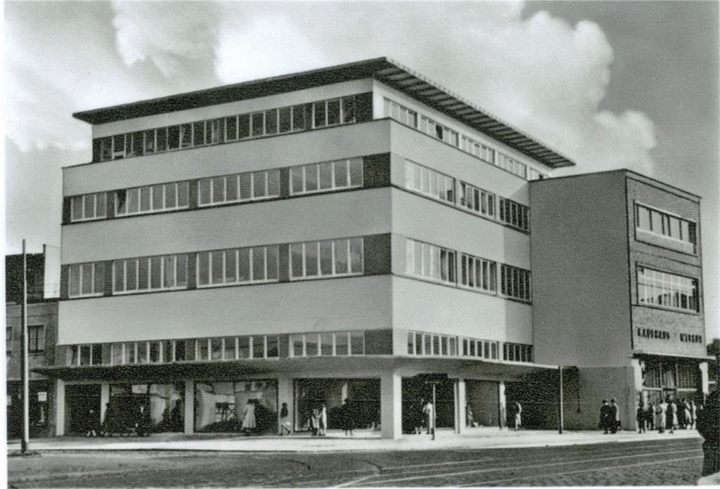 Das Merkur-Gebäude in Geestemünde
