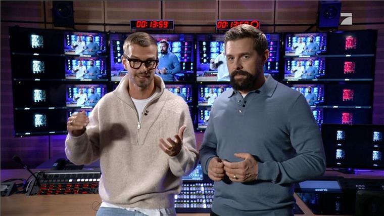 Joko und Klaas haben allen Grund zur Freude Das Moderatoren-Duo Joko Winterscheidt (l) und Klaas Heufer-Umlauf.