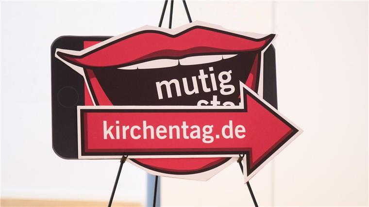 Evangelischer Kirchentag will Demokratie verteidigen Das Motto des Kirchentags 2025 lautet „mutig - stark - beherzt“.