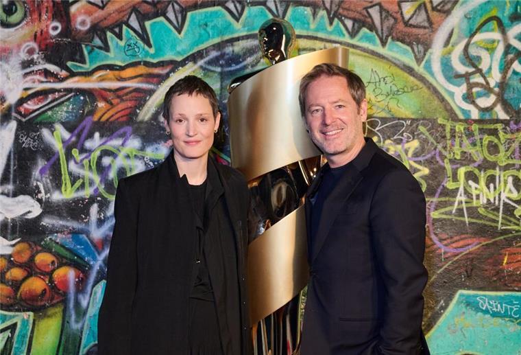 Das neue Präsidenten-Duo der Deutschen Filmakademie, Vicky Krieps und Florian Gallenberger. (Archivbild)