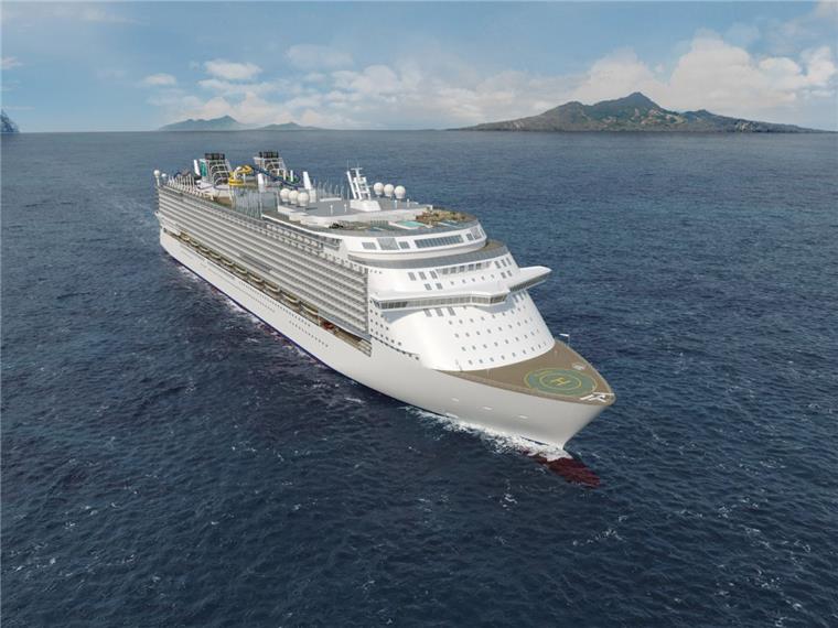Das sind die neuen Mega-Schiffe der Kreuzfahrtbranche Das noch namenlose Schiff der Global Class von Dream Cruises soll 9500 Passagiere transportieren können.
