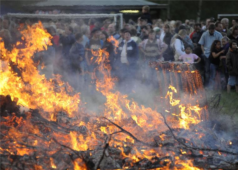 Das Osterfeuer der Siedlergemeinschaft im Bürgerpark soll am Ostersonntag wie geplant stattfinden. 