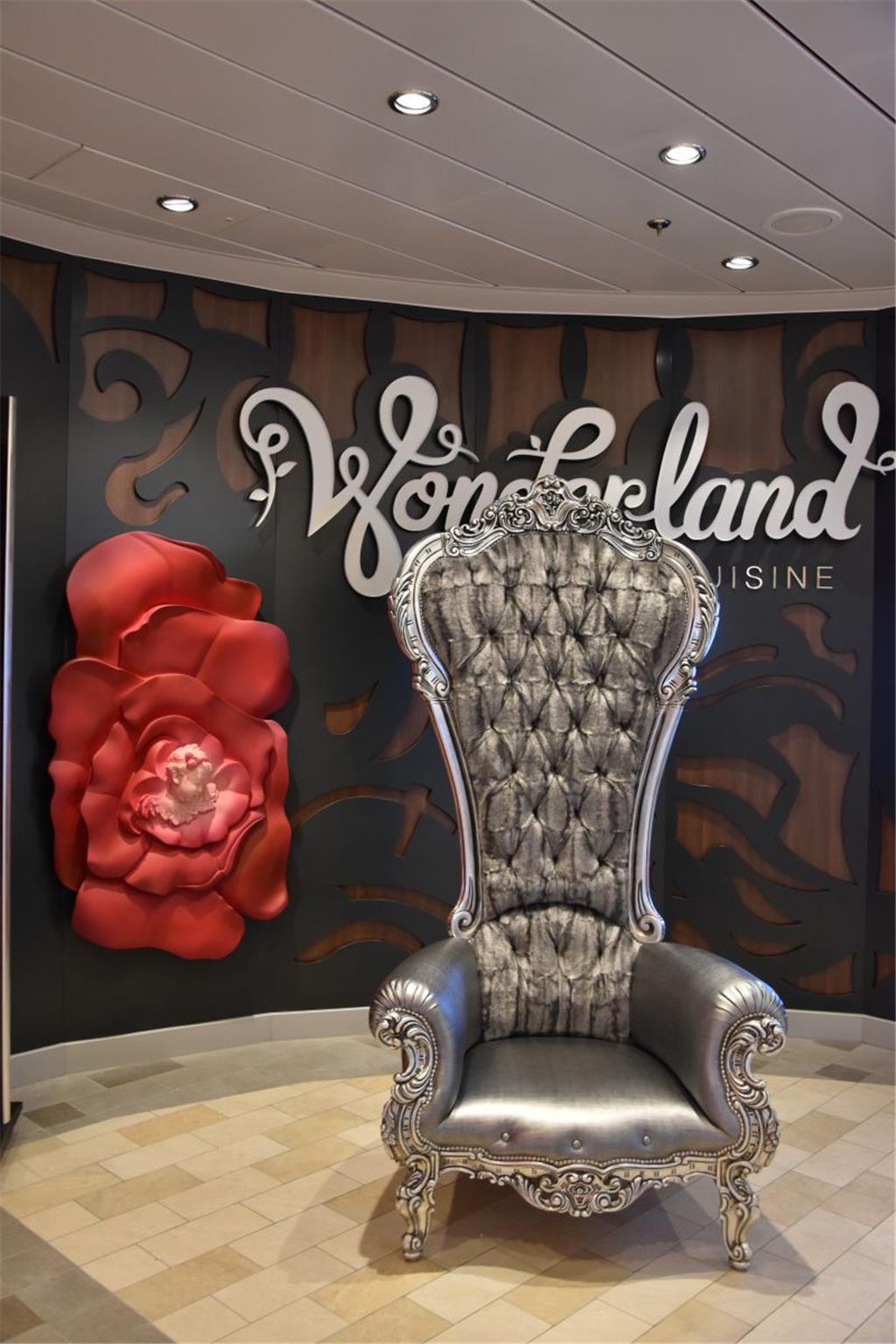 Das &quot;Womderland&quot;-Restaurant.