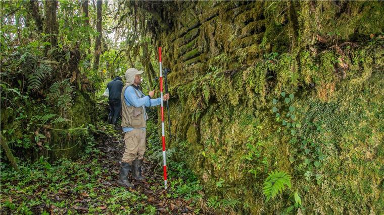Über 100 Ruinen der Chachapoya-Kultur in Peru entdeckt Das regenreiche Gebiet ist schwer zugänglich.