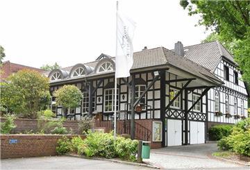Außenfassade Romantik Hotel Bösehof