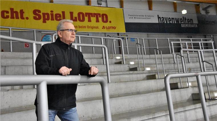 Unsichtbare Helden: Die „stillen Stars“ bei den Fischtown Pinguins Arno Labuch Ahrens in der Eishalle.