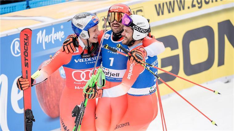 Ski-Ass Odermatt macht Triumph im Gesamtweltcup perfekt Das Schweizer Ausnahme-Skiteam feiert einen Dreifacherfolg in Norwegen.