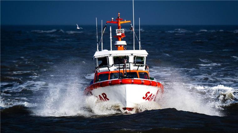 Suche nach vermisstem Segler vor Amrum eingestellt Das Seenotrettungsboot „Gillis Gullbranson“.
