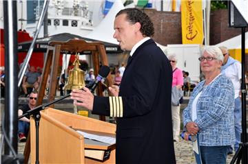Das Seestadtfest wurde am Loschen-Turm mit Henning Bäcker als Kommodore Ziegenbe...