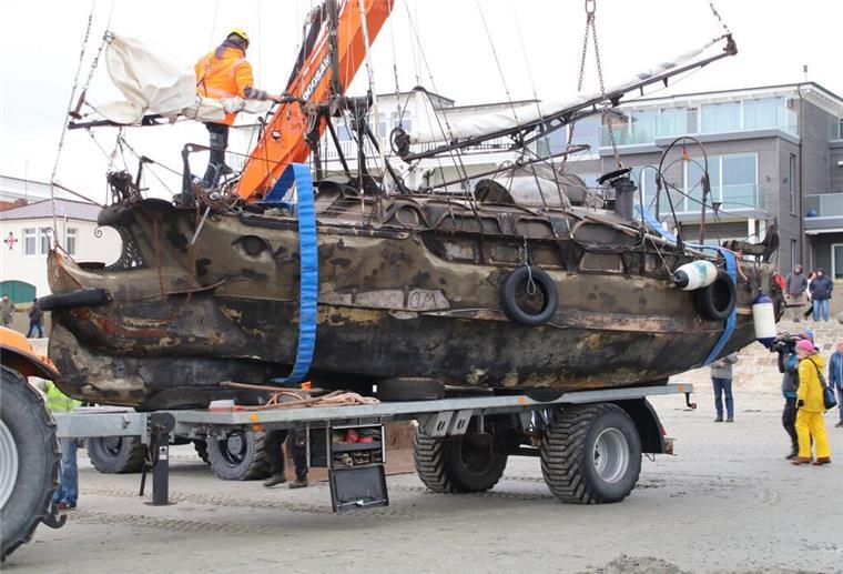 Das Geisterschiff von Norderney kommt ins Museum Das Geisterschiff von Norderney kommt ins Museum