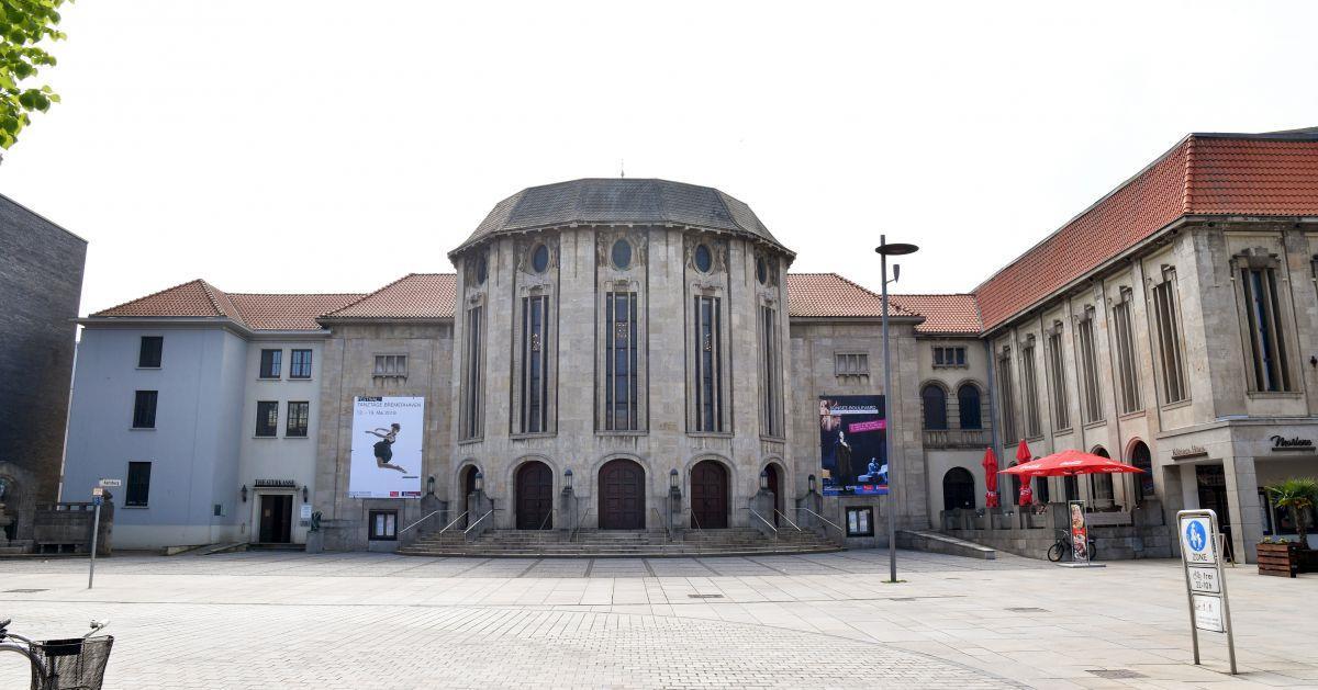 Das Stadttheater Bremerhaven am Theodor-Heuss-Platz.