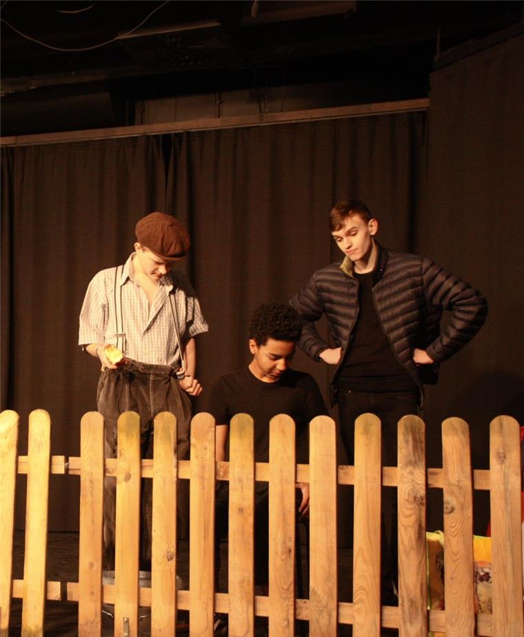 Theater-AG des St.-Viti-Gymnasiums Zeven: Premierenstimmung liegt in der Luft Das Stück "Zwei Jungs am Mississippi" feiert am 27. Februar Premiere am St.-Viti-Gymnasium in Zeven.