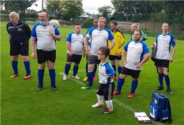 Das Team aus der Wesermarsch erreichte beim Cup der Behinderten-Fußball-Liga Niedersachsen in Barsinghausen den vierten Platz.