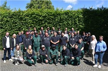 Team des Gartenbauunternehmens Backhaus