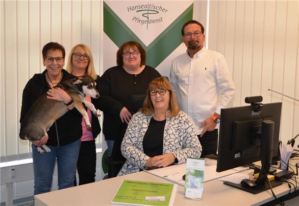 Das Team vom Hanseatischen Pflegedienst