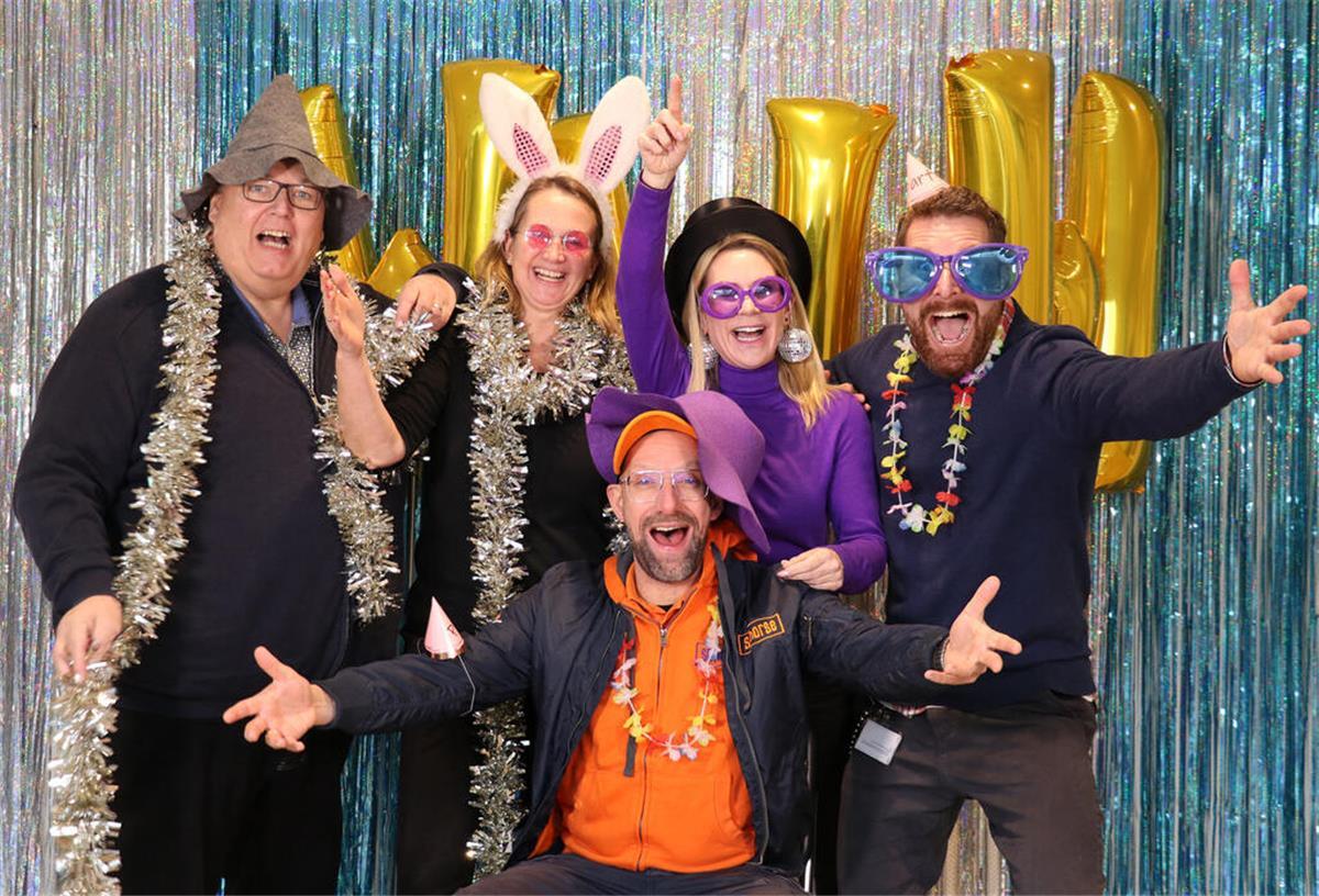 Das Team vom "Wilden Wunsch-Wochenende": (v. l.) Michael Thürnau, Susanne Neuß, Martin Jürgensmann alias Schorse, Kaya Laß, Andreas Kuhlage.