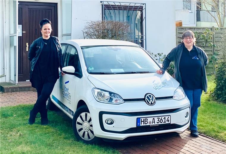 Neue Herausforderung finden in einem netten Pflege-Team Mitarbeiterinnen von Albert-Schweitzer-Wohnstätten e.V.