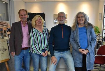 Das Team von Burmeister (von links): Manfred Burmeister, Heike Rupietta, Andreas Tielitz und Bettina Seemann.