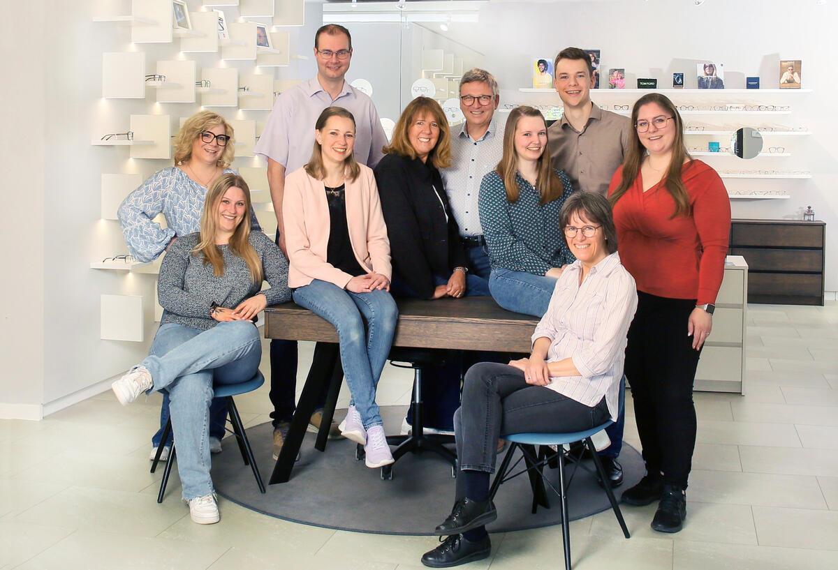 Team von Weinrich Augenoptik