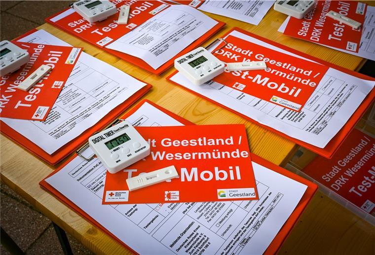 Das Testmobil steht wie gewohnt bei den jeweiligen Ortsfeuerwehren.