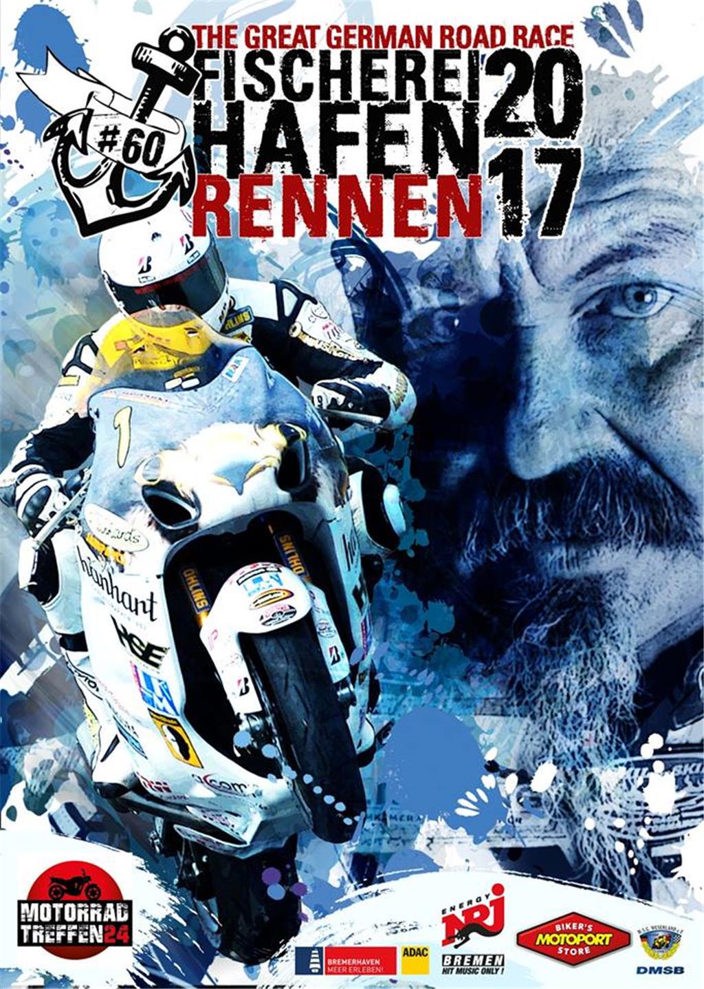 Das Titelblatt des Programmheftes zum Jubiläumslauf an Pfingsten 2017
