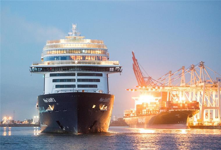 Das TUI-Kreuzfahrtschiff „Mein Schiff 2“ wird 2025 den Sommer über von Bremerhaven fahren.
