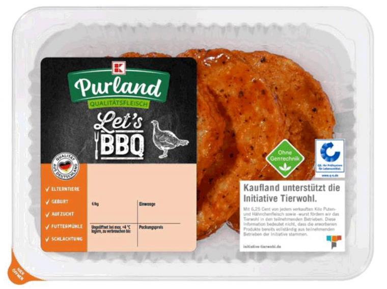 Keine Allergene angegeben: Puten-Hacksteaks werden zurückgerufen Das Unternehmen Heidemark ruft diese Puten-Hacksteaks zurück.