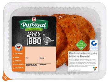 Das Unternehmen Heidemark ruft diese Puten-Hacksteaks zurück.