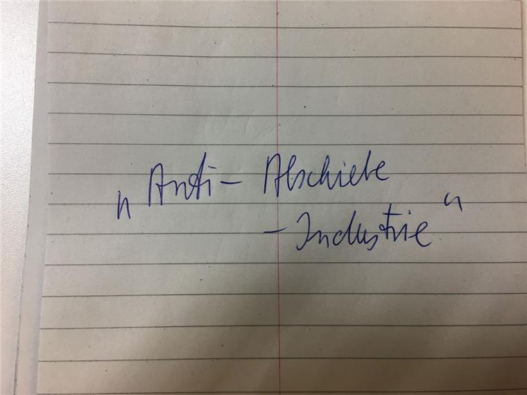 "Anti-Abschiebe-Industrie" ist Unwort des Jahres 2018 Das "Unwort des Jahres" 2018 heißt "Anti-Abschiebe-Industrie".