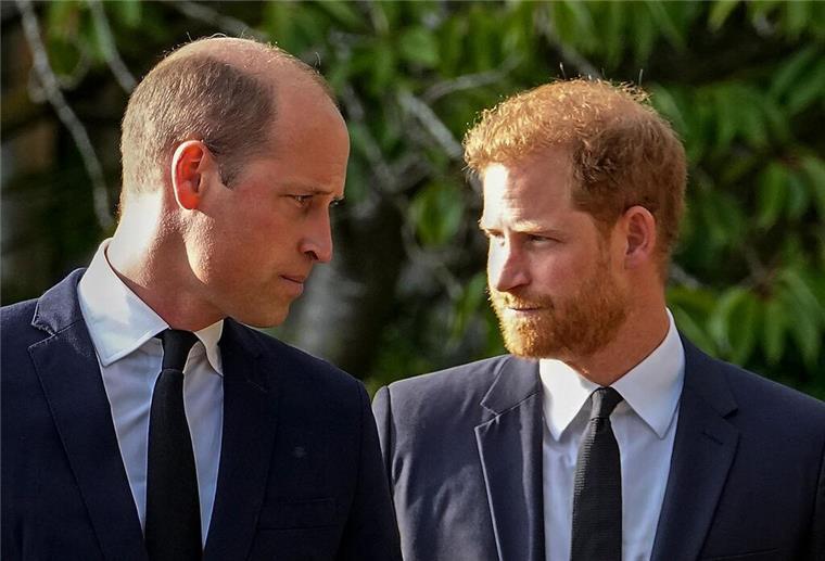 Das Verhältnis der Brüder William (links) und Harry gilt als zerrüttet. (Archivbild)