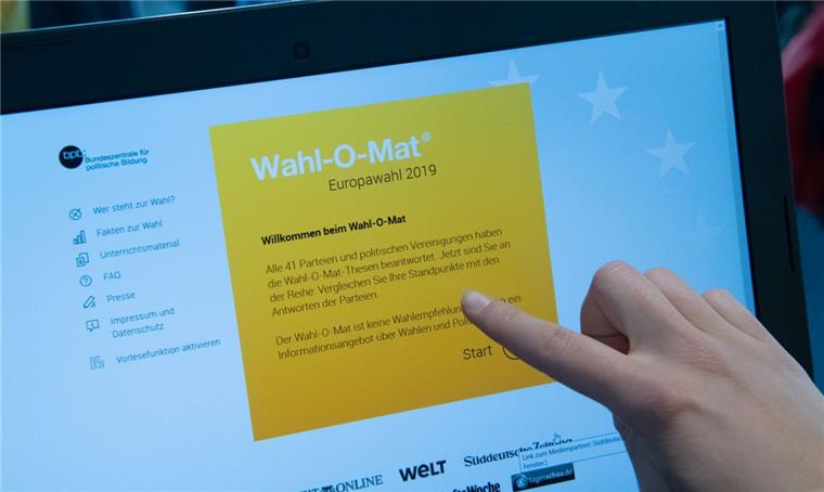 Gericht stoppt Wahl-O-Mat Das Verwaltungsgericht Köln stoppt den Wahl-O-Mat in der jetzigen Form.