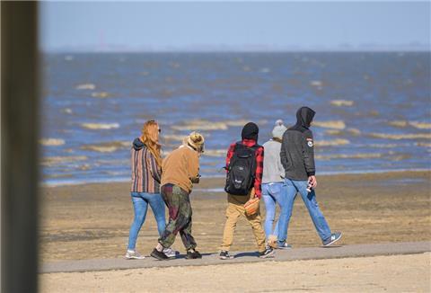 Das Wetter an der Nordseeküste soll ungemütlicher werden.