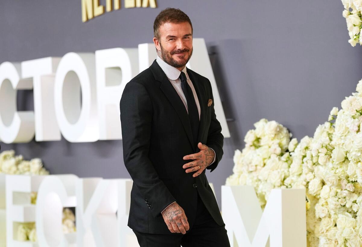 David Beckhams Henkersmahlzeit wäre Aal in Aspik David Beckham wird bei Leber nostalgisch. (Archivbild)