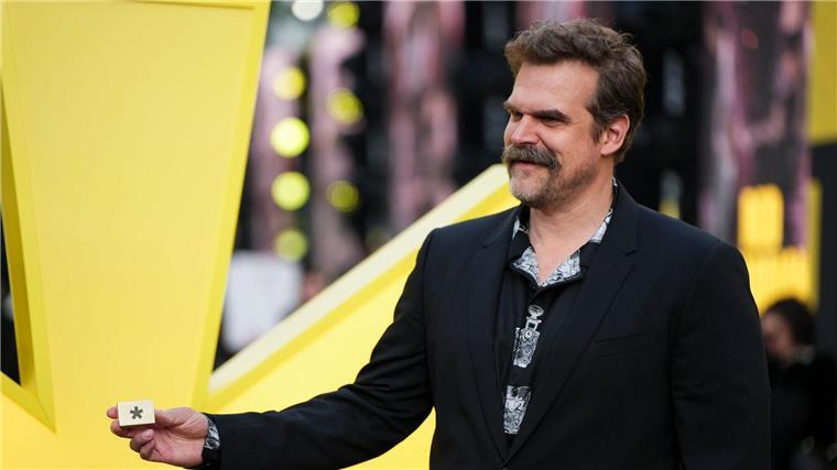 David Harbour, Schauspieler aus den USA, kommt zu einer Vorführung des Films „Thunderbolts“.